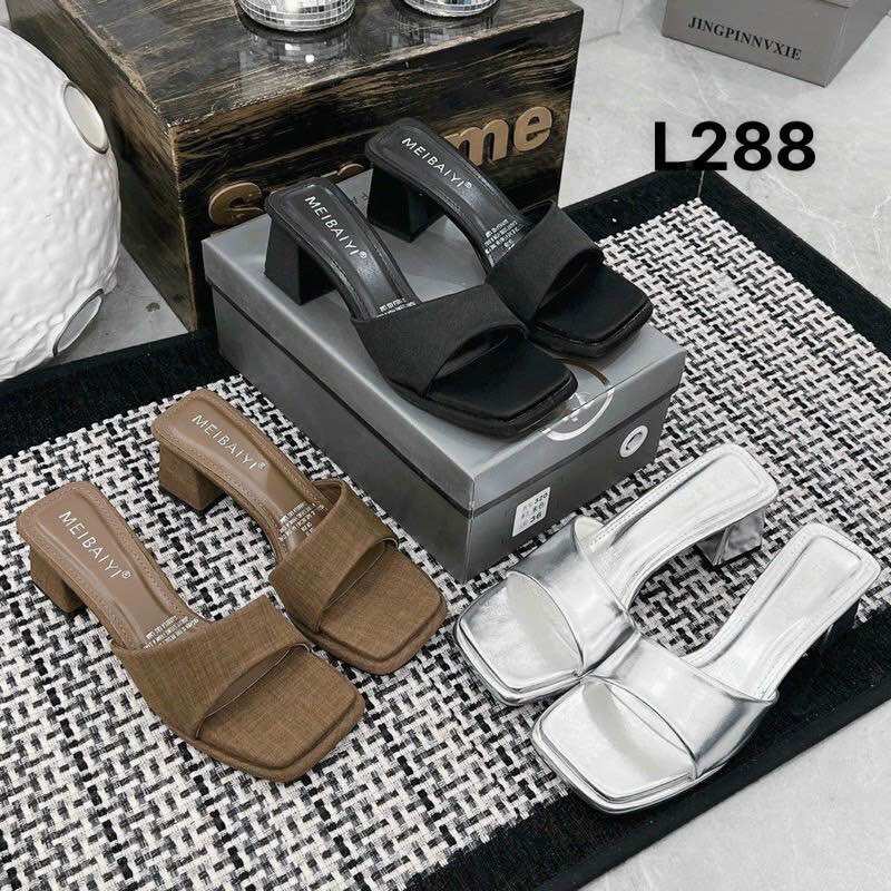 Guốc quai ngang gót vuông 5 phân HH115 ( phom 1,5)
