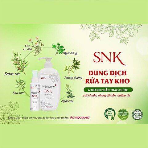 [HCM]Dung dịch rửa tay sát khuẩn SNK 100 ml