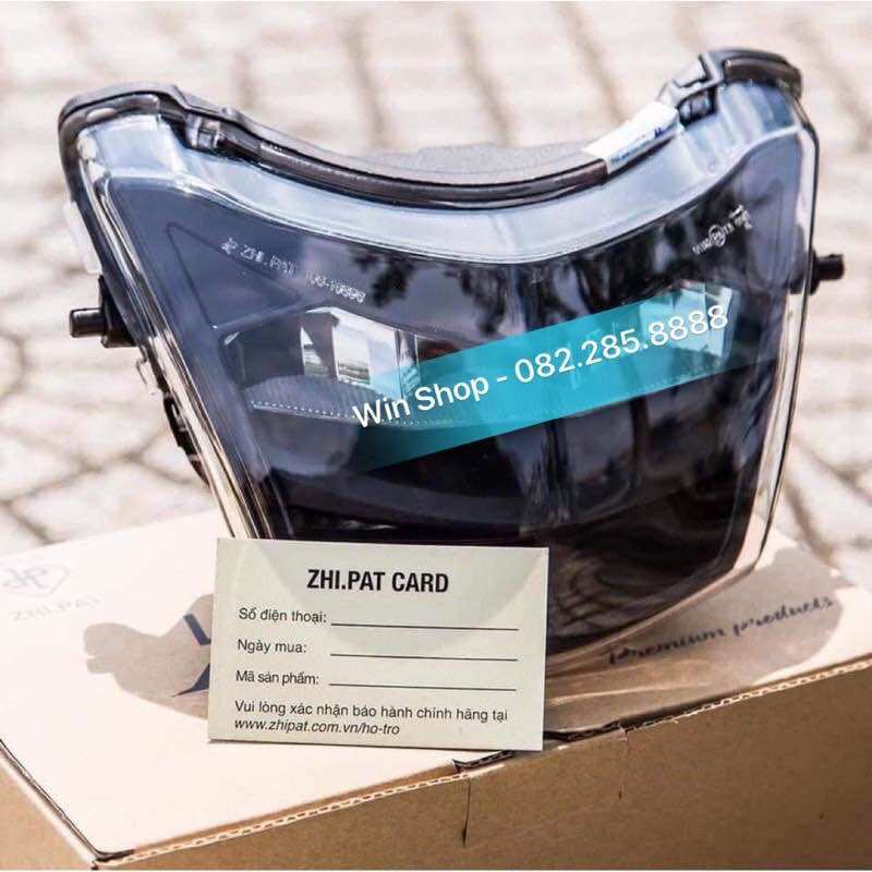 Choá đèn pha zipat 2 tầng dành cho xe máy wave a 50cc-100-110/wave rsx cũ/wave s/future x-hàng chính hãng.bảo hành 1 năm