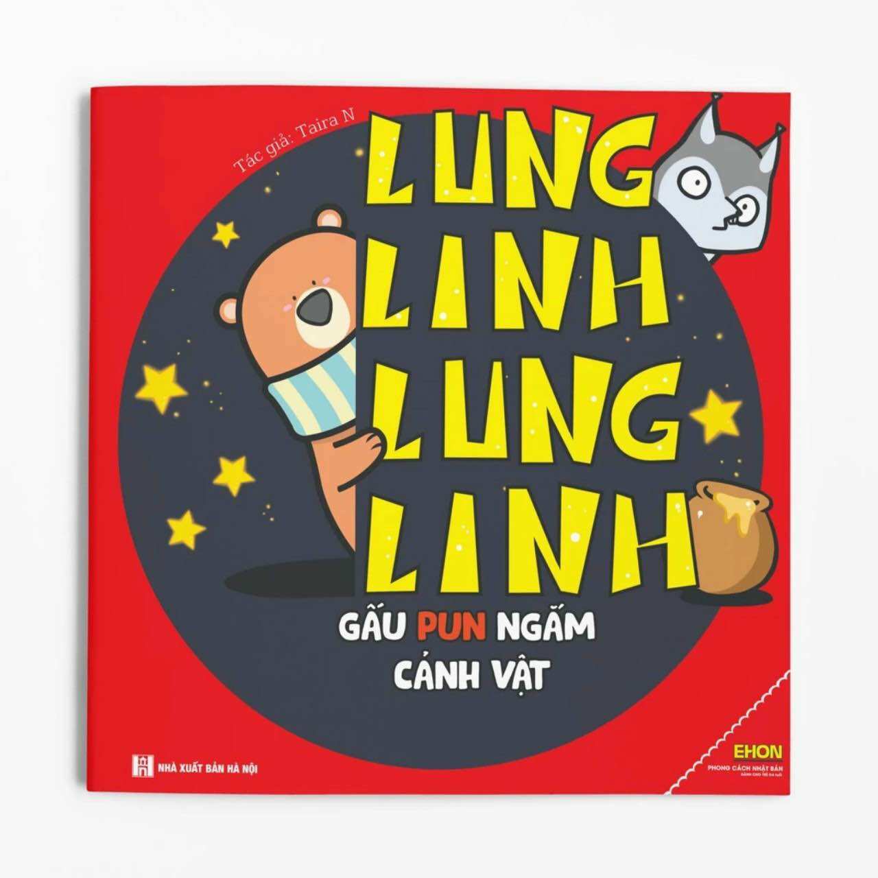 Ehon Âm Thanh 3 Cuốn Gấu Pun Cho Bé 0-3 Tuổi