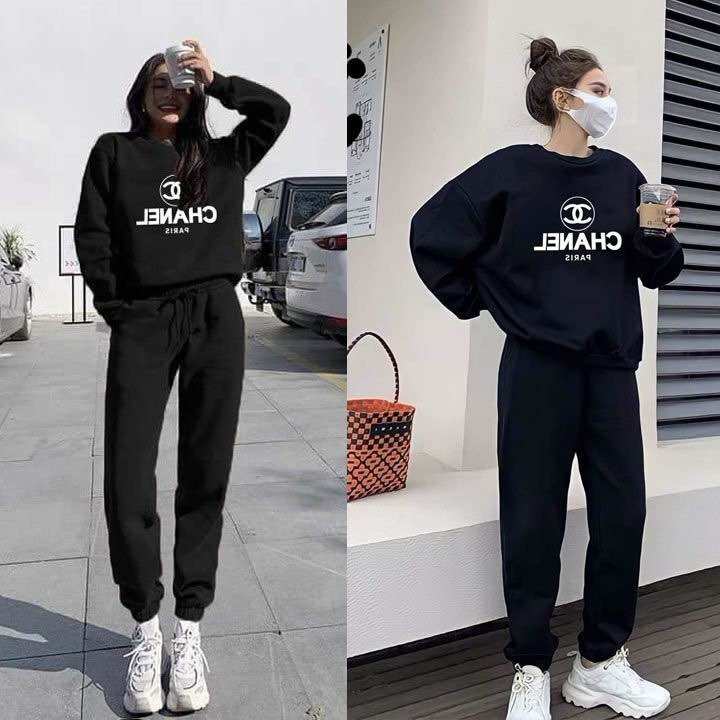 BỘ DÀI THU ĐÔNG THUN COTTON THÊU CAO CẤP