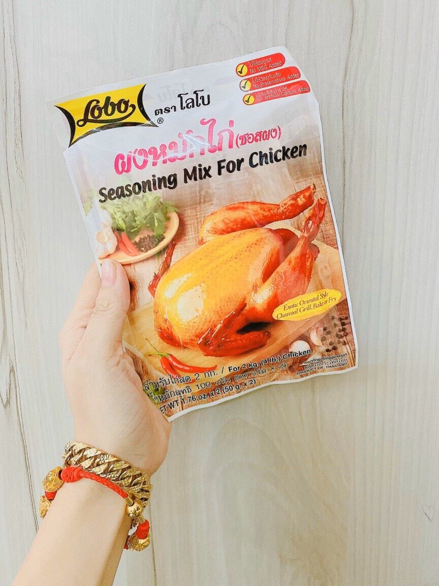 Gia vị ướp Gà quay siêu ngon LOBO thái lan 100gr