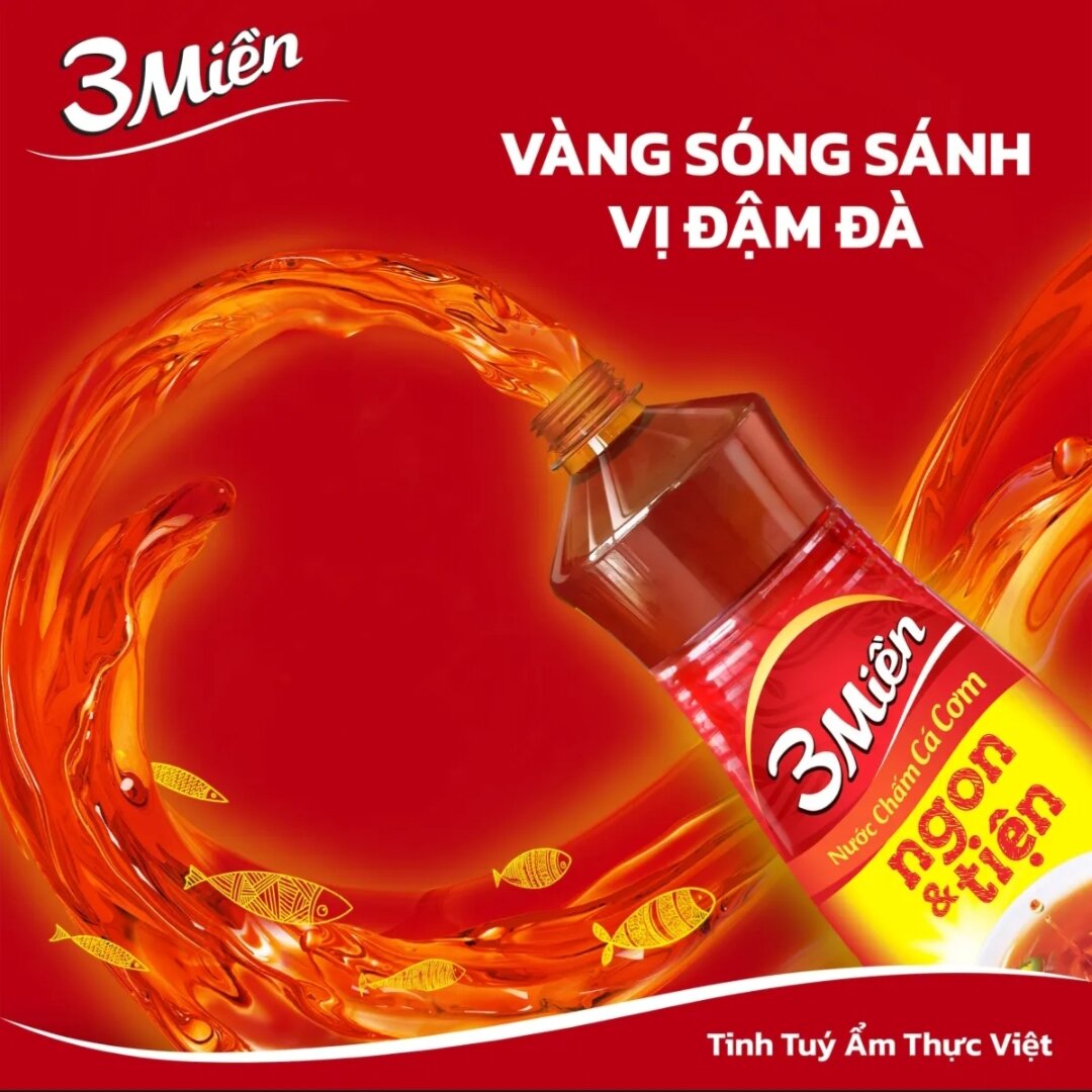 Nước mắm 3 miền 800ml
