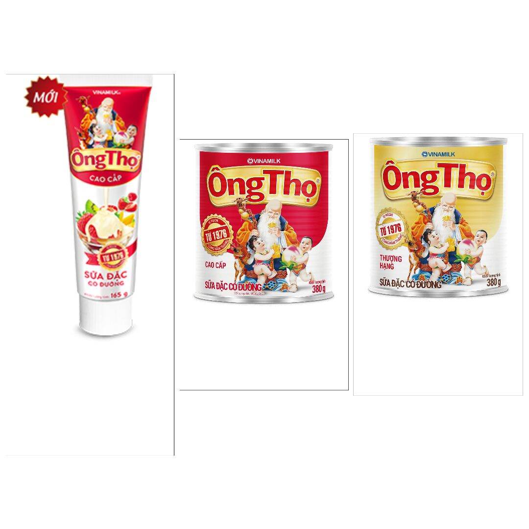 Sữa đặc ông thọ vinamilk 165gr/330gr