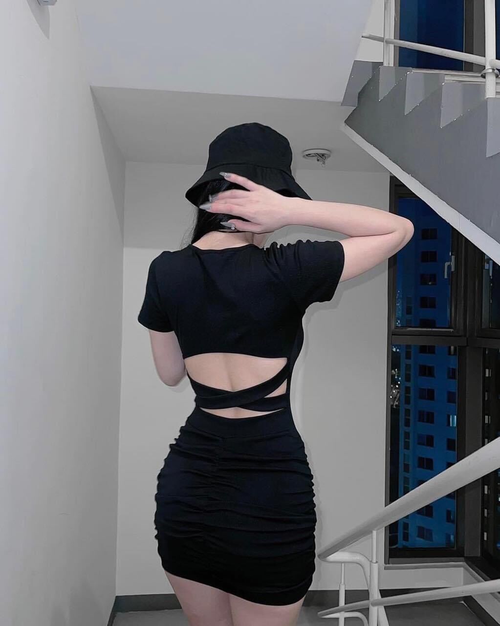 ĐẦM ÔN BODY HỞ LƯNG BOONG STORE DNX6