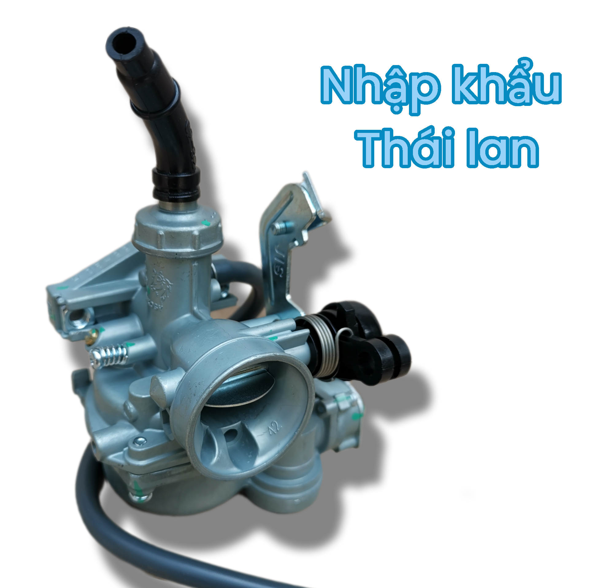 Chế hòa khí 100cc lắp dream wave nhập khẩu Thái Lan