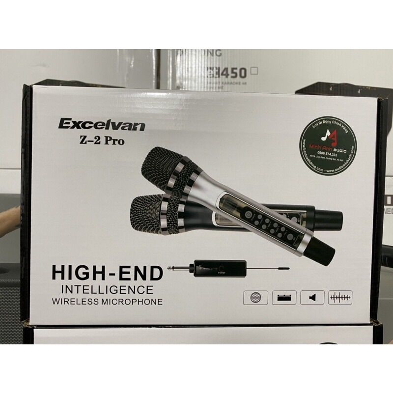 Micro Karaoke Không Dây Excelvan Z2 Pro