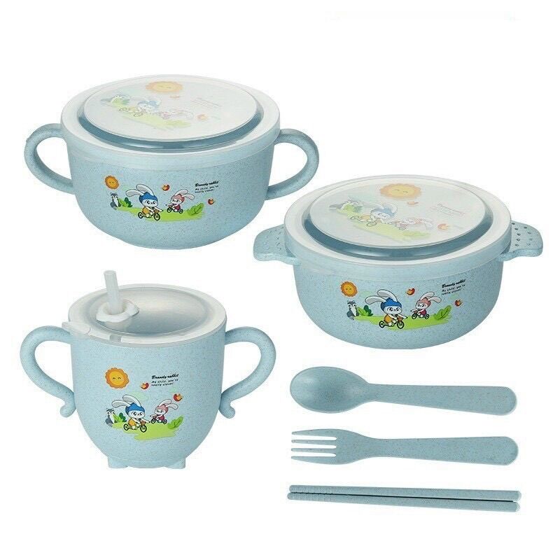 BỘ ĂN DẶM LÚA MẠCH trọn bộ 6 món