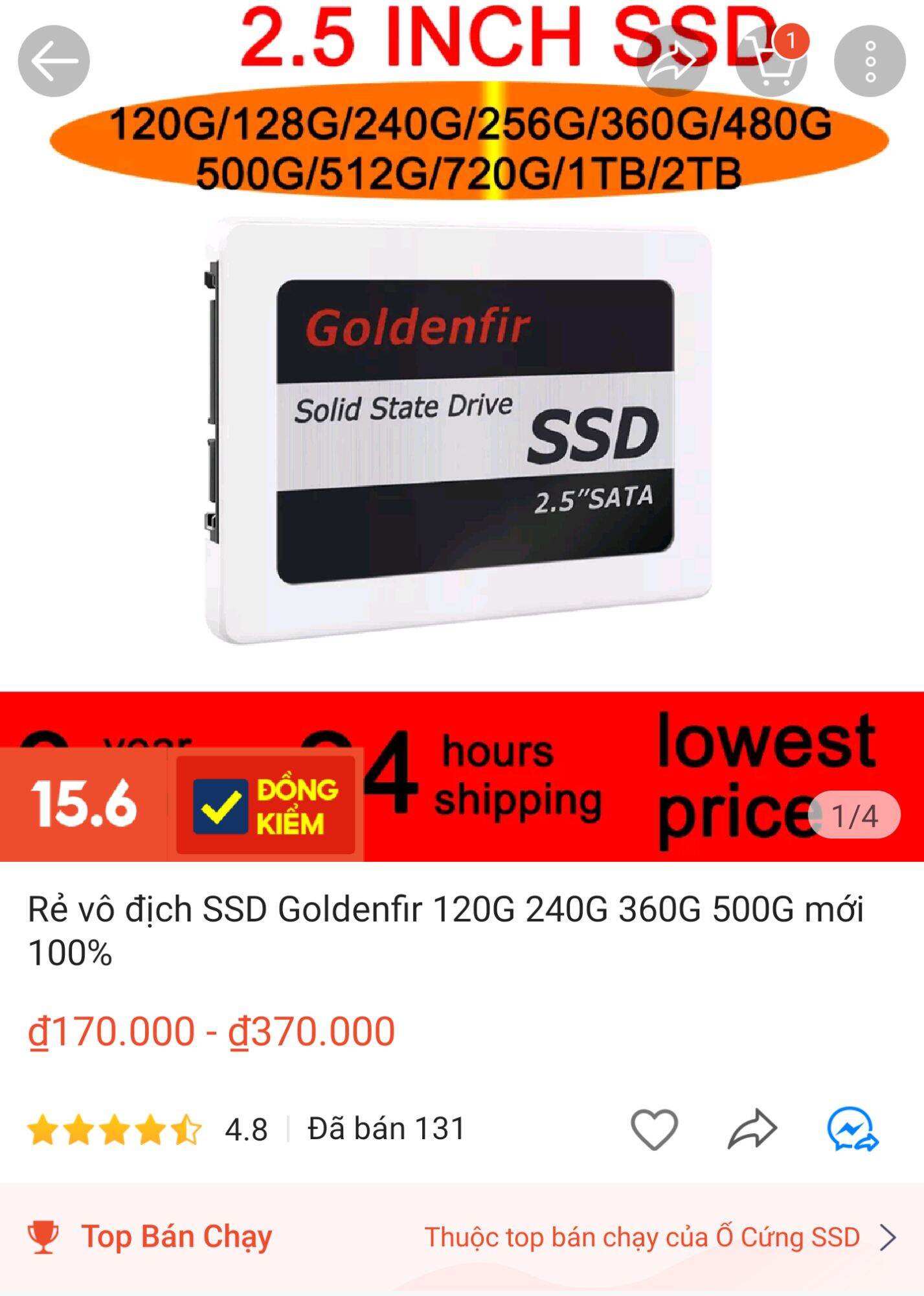 Shop online with SSD Goldenfir now! Visit SSD Goldenfir on Lazada.