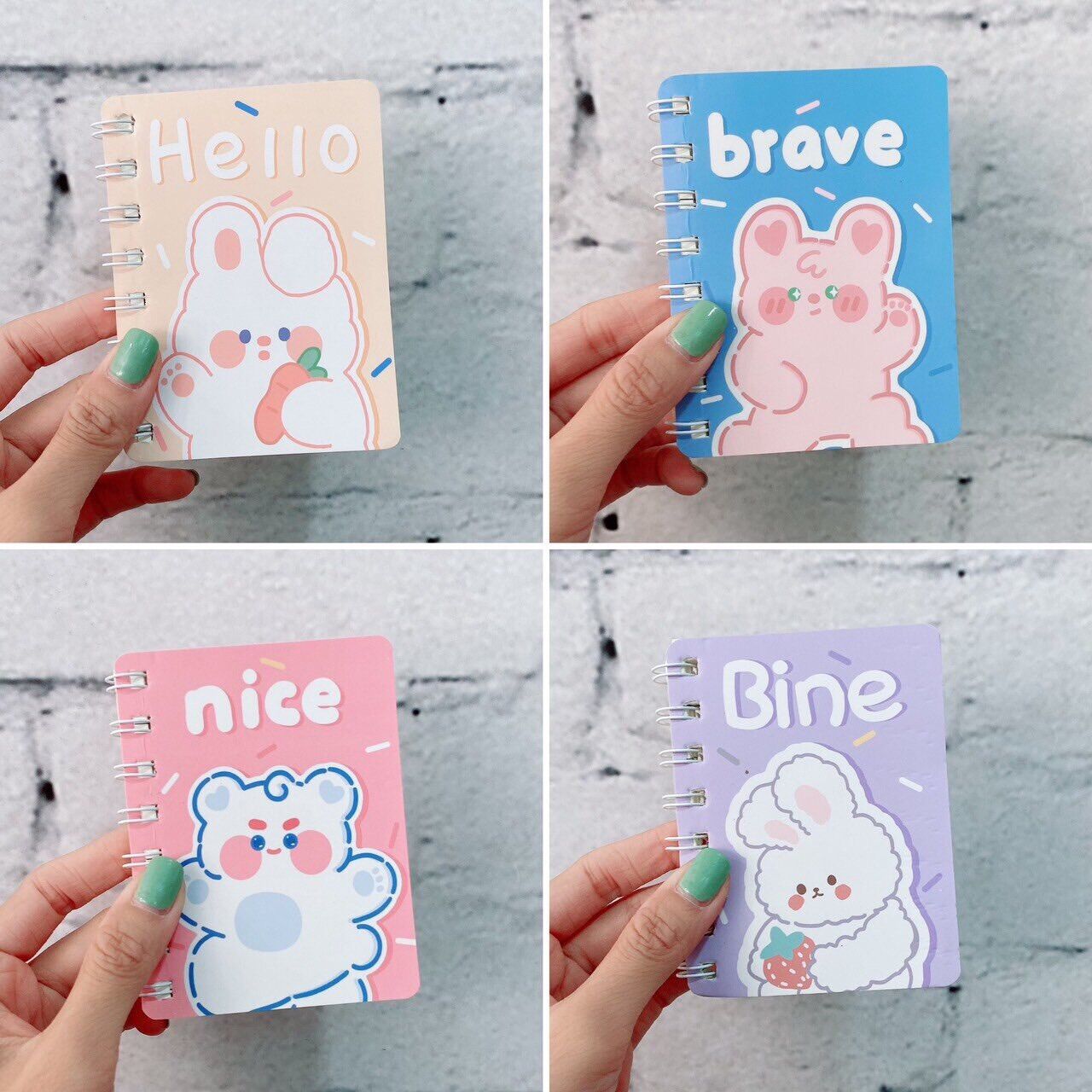 Sổ lò xo A7 nhiều hình dễ thương (giao hình ngẫu nhiên)