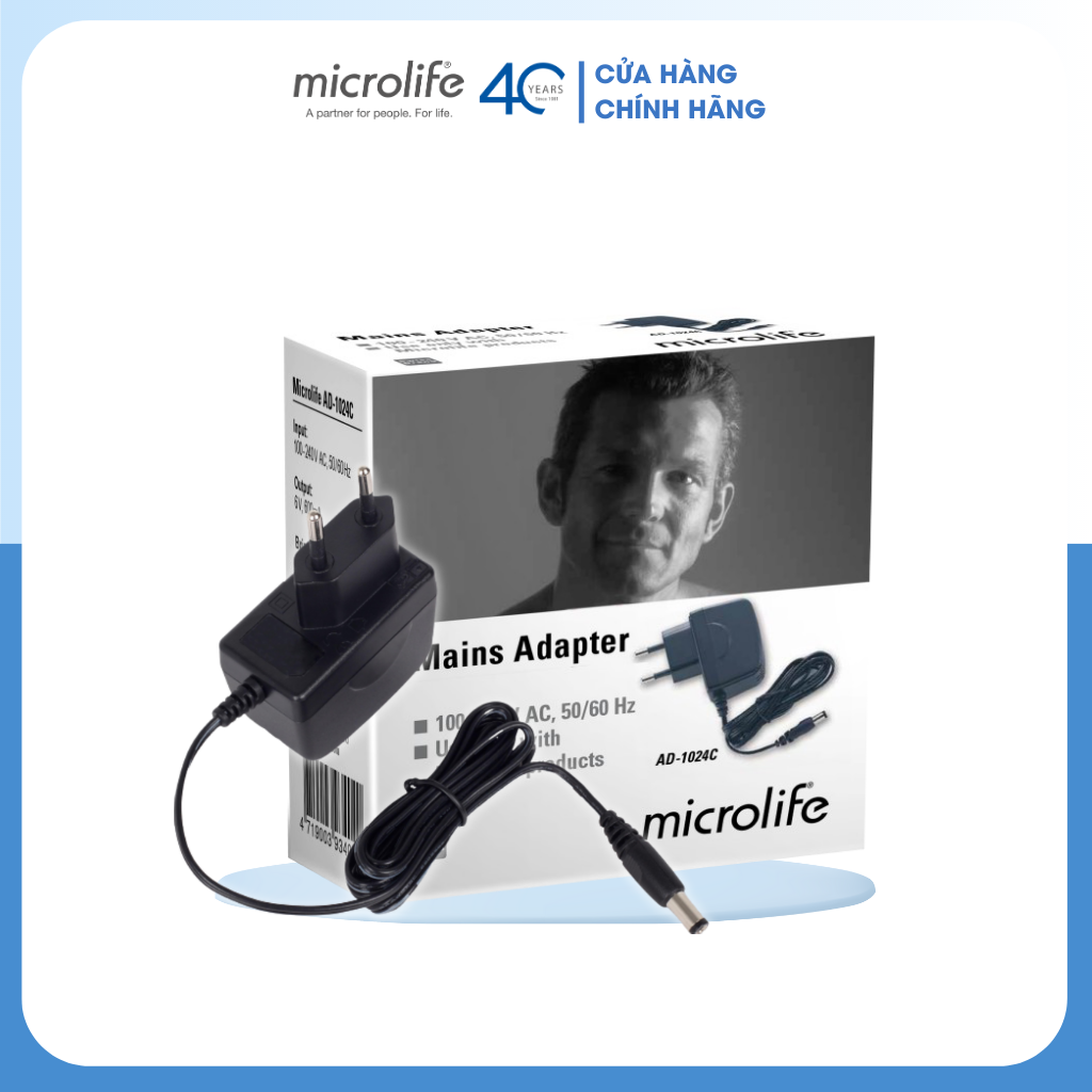 Adapter Microlife Chuyên Dùng Cho Máy Đo Huyết Áp