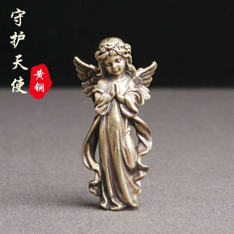 Tượng đồng thiên thần mini cao 5 cm