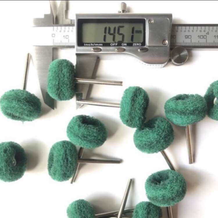 Chổi cước sợi rối đánh bóng 25mm  cán 2.35mm/3mm