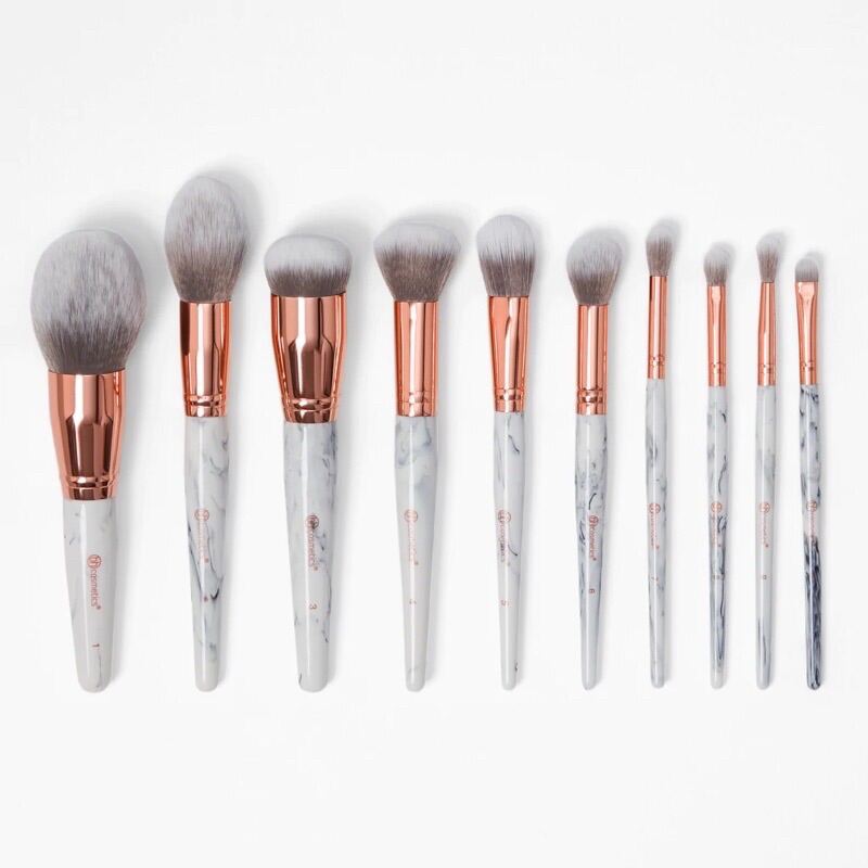 Tách set bộ cọ Bhcosmetics bhcosmetics Bh bh cosmetics marble luxe brush