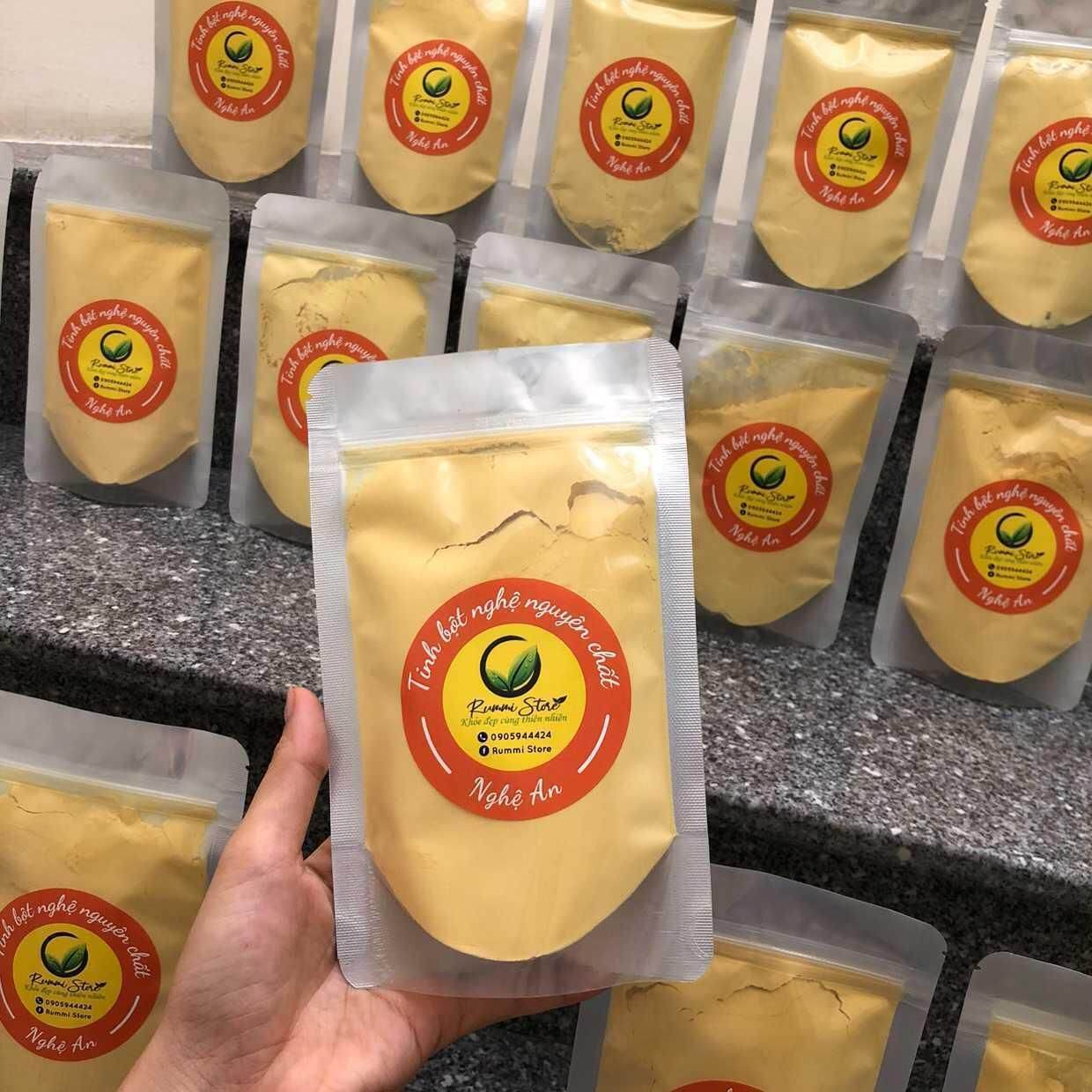 Tinh bột nghệ 100 gr
