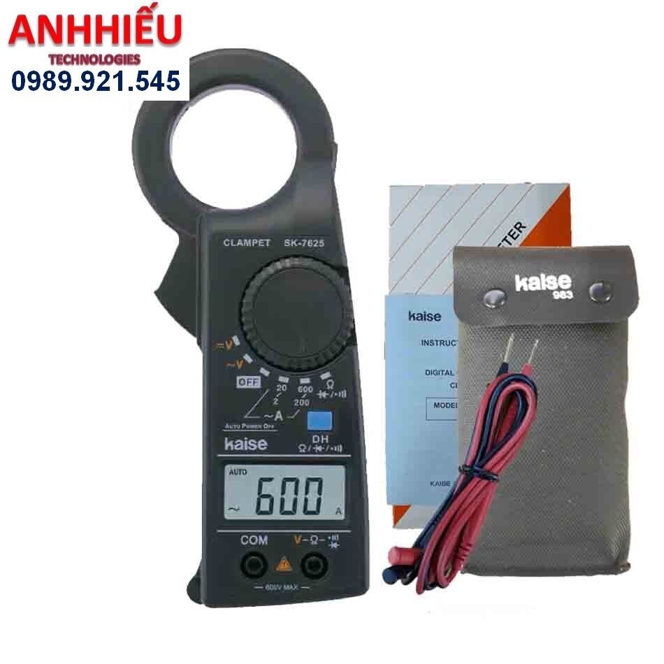 Kaise sk-7625 ampe kìm đo dòng điện ac 600a kaise sk 7625