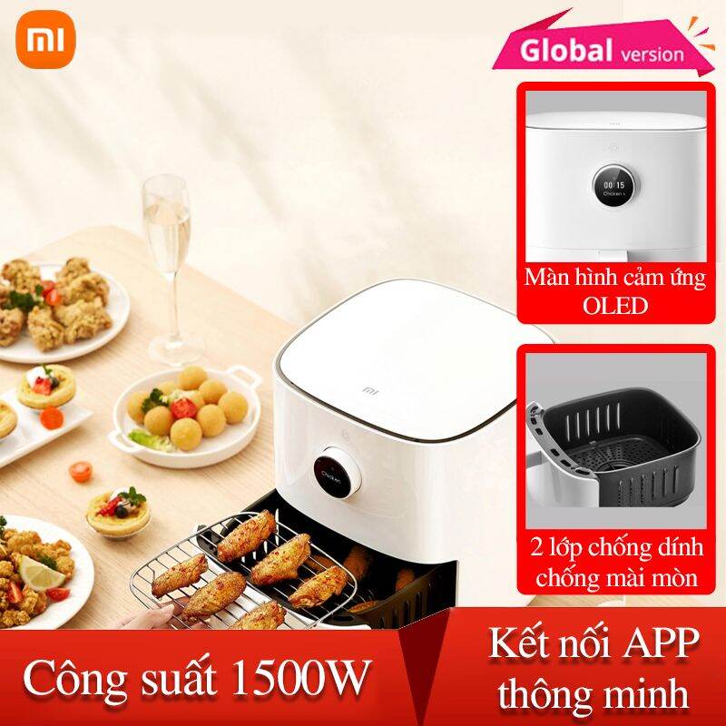 Nồi chiên không dầu thông minh mi smart air fryer 3.5l quốc tế maf002