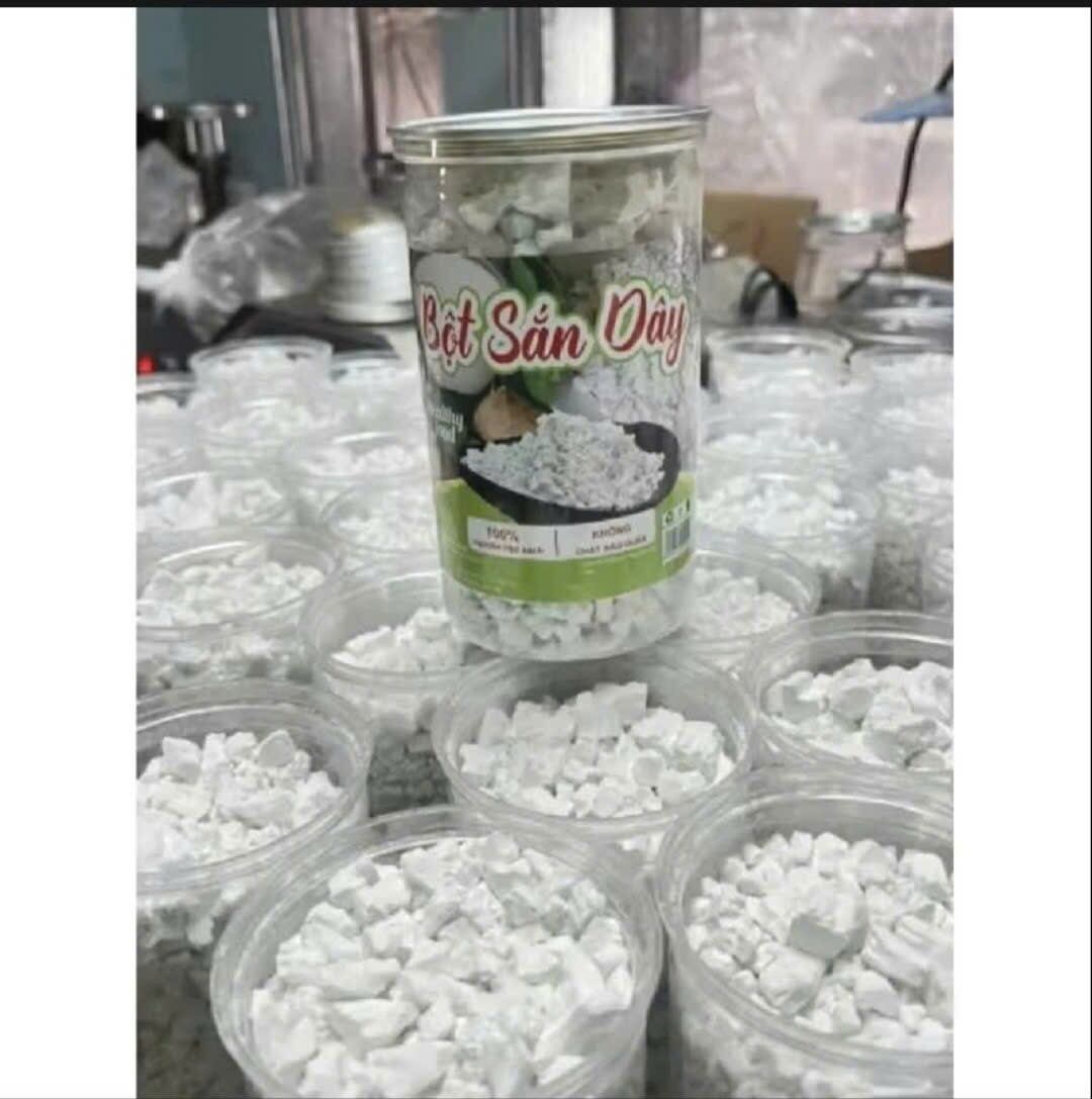 Bột Sắn Dây Tây Bắc, bột sắn Nguyên Chất (hũ 500gr)