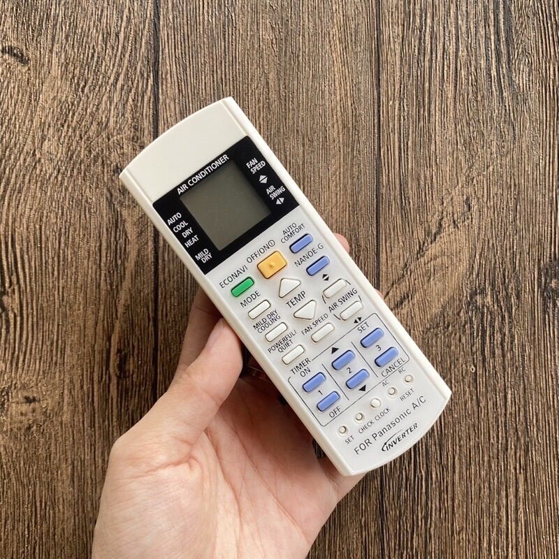 REMOTE máy lạnh PANASONIC INVERTER mẫu nhỏ, ngắn ( tặng pin )