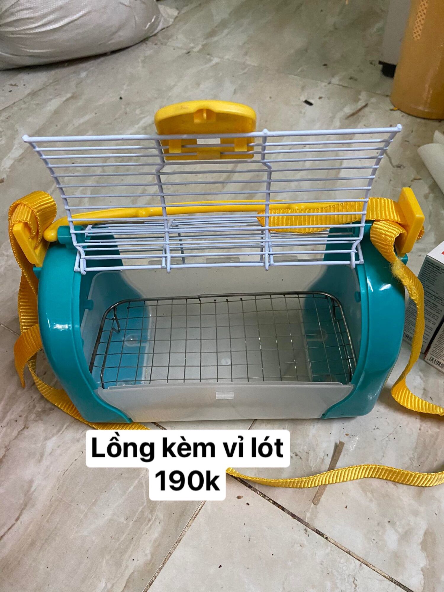 Lồng vận chuyển vẹt nhỏ / hamster.