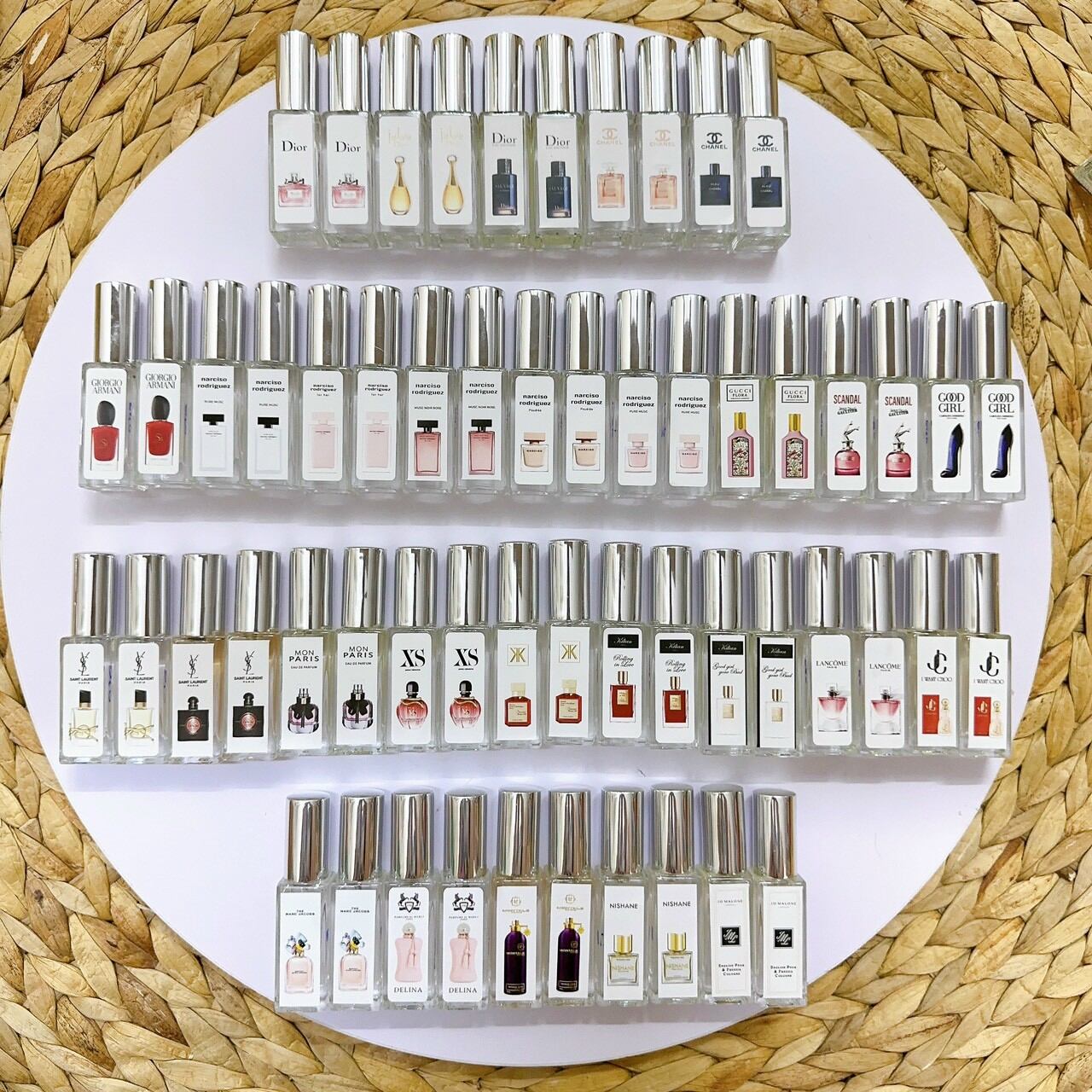 Nước hoa test 5ml đủ các hãng - Thơm dai