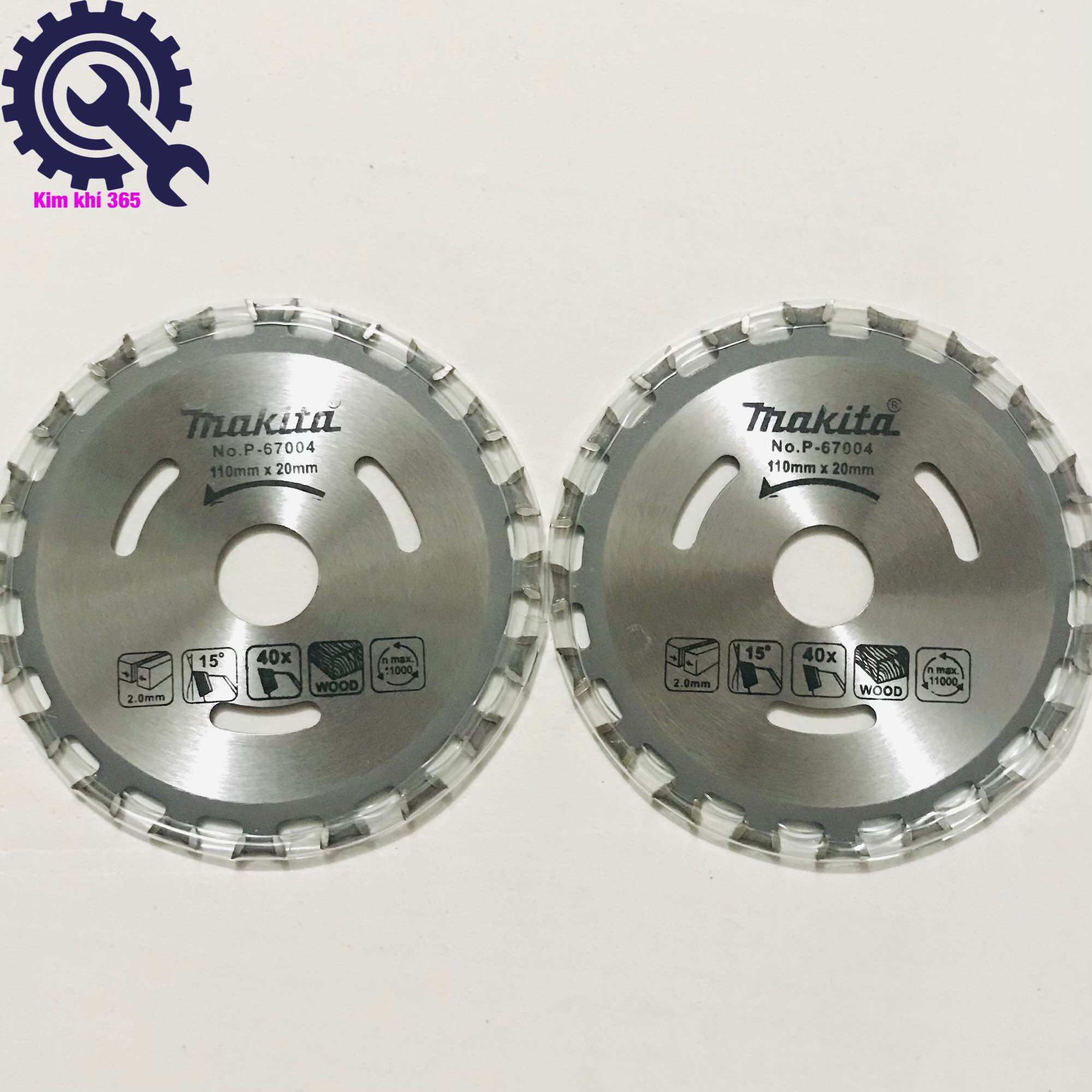 Lưỡi cưa, cắt gỗ 2 chiều Makita( 110mm)