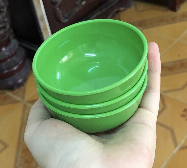 Sỉ _ 50 Chén Nhựa Đựng Nước Chấm (Miệng Rộng 8cm, hình thật)
