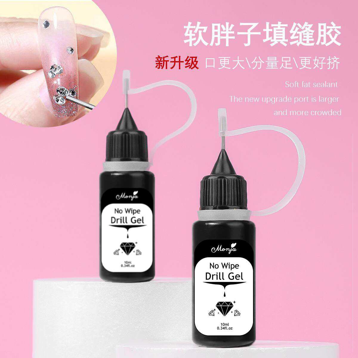 Bút gel đính đá nail tiện lợi