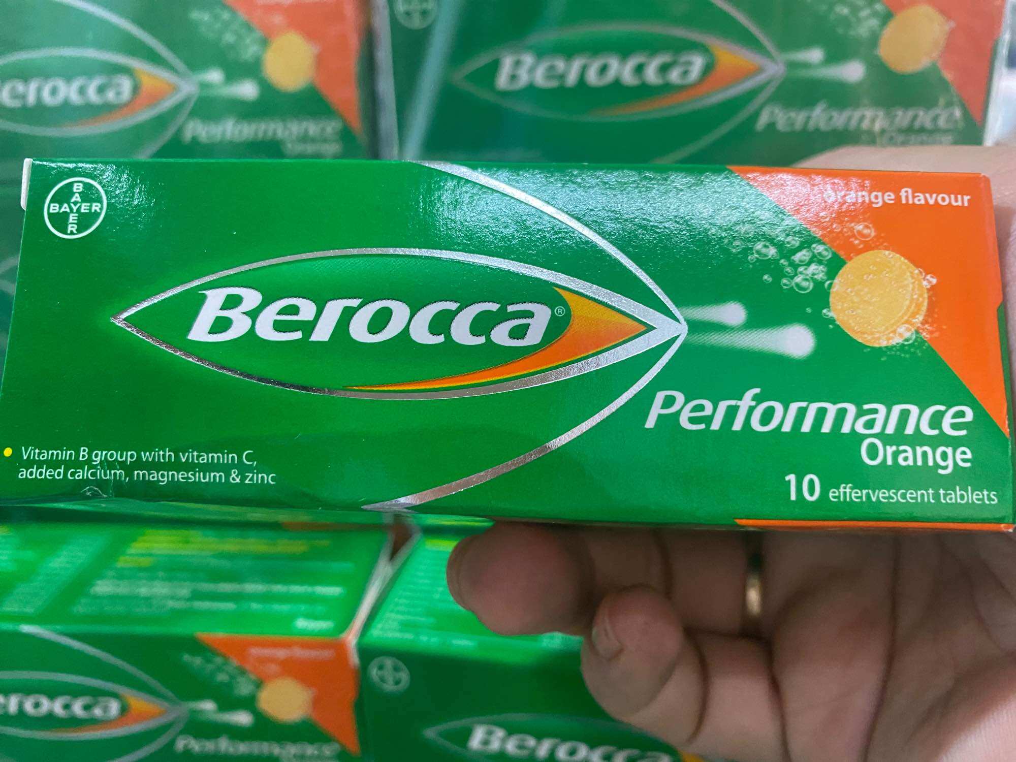 VIÊN SỦI BEROCCA Performance hộp 10 viên