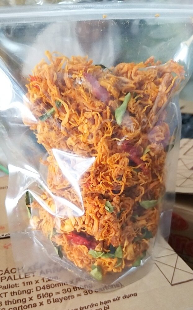 (NGON KHÓ CƯỠNG) KHÔ GÀ LÁ CHANH/ KHÔ GÀ BƠ TỎI THƠM NGON  [ Thế giới ăn vặt bánh tráng]