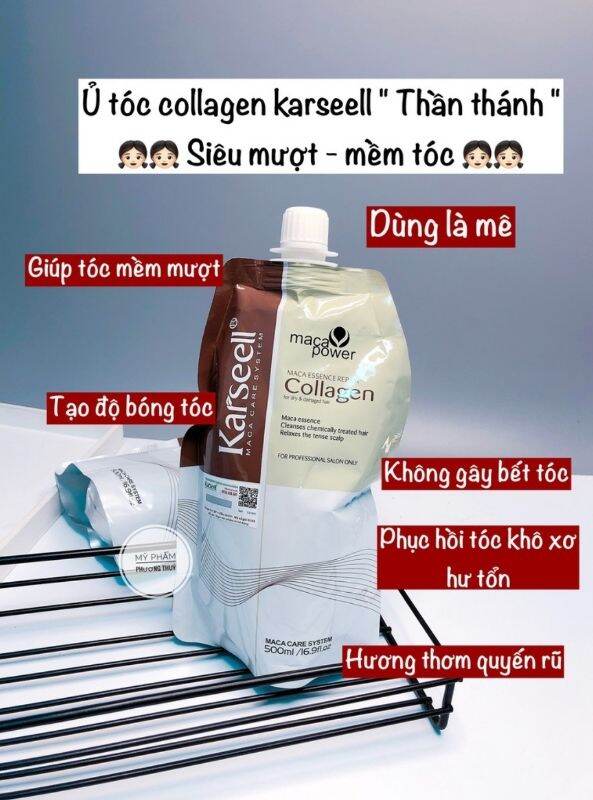 Dầu Xả Ủ Tóc Collagen Karseell 500ml