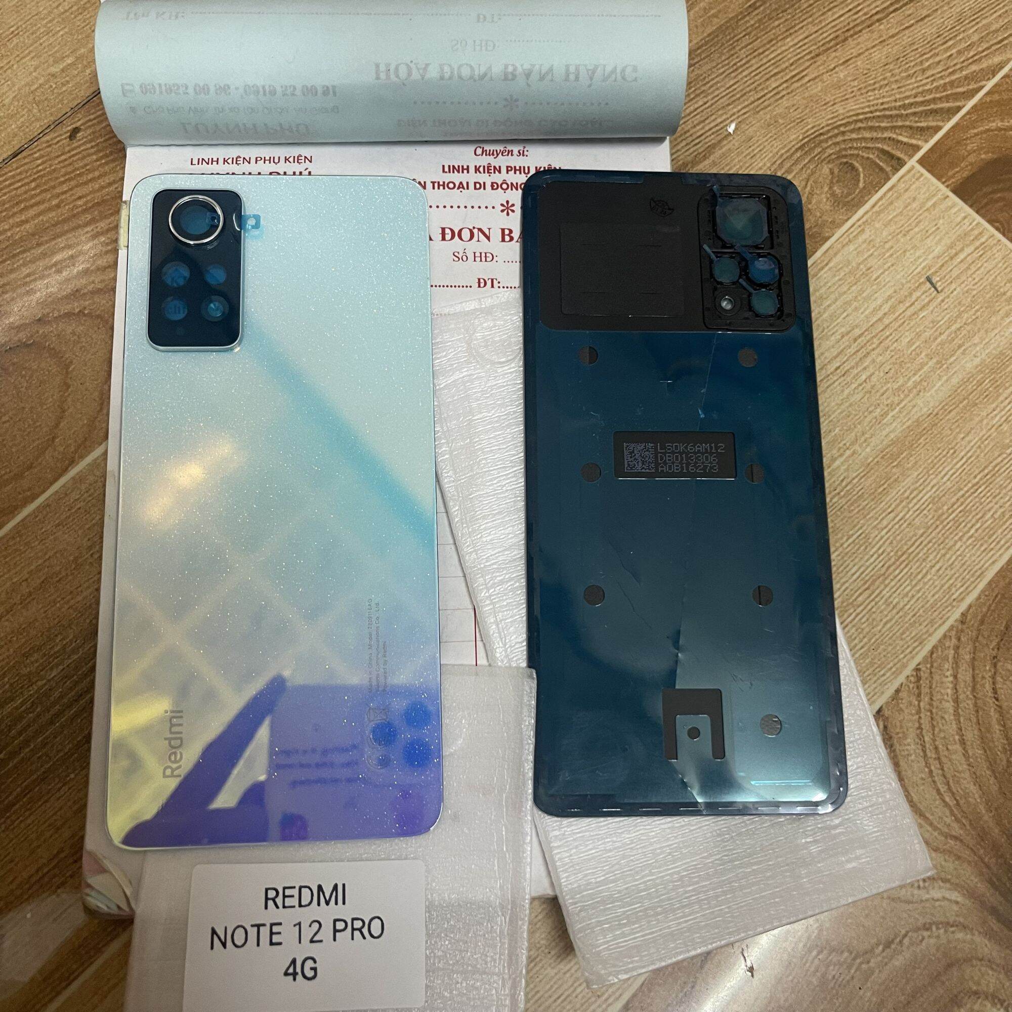 Nắp lưng redmi note 12 pro 4g