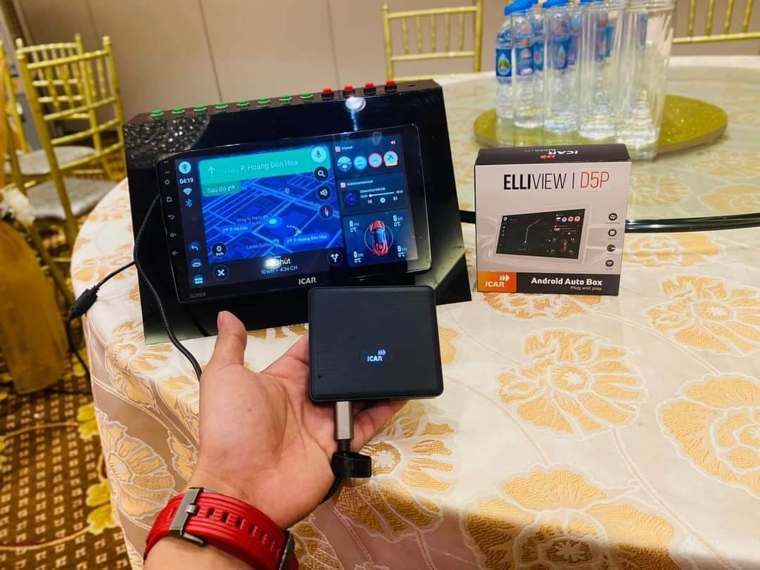Android Box Elliview D5,D5P Phiên Bản Dành Riêng Cho Xe Điện Vinfast(Vfe34,Vf8,Vf9)