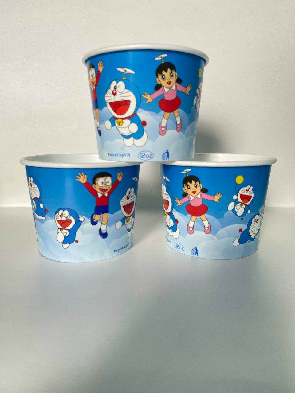 [HCM] 50 ly giấy 13oz~390ml đựng kem nắp cầu