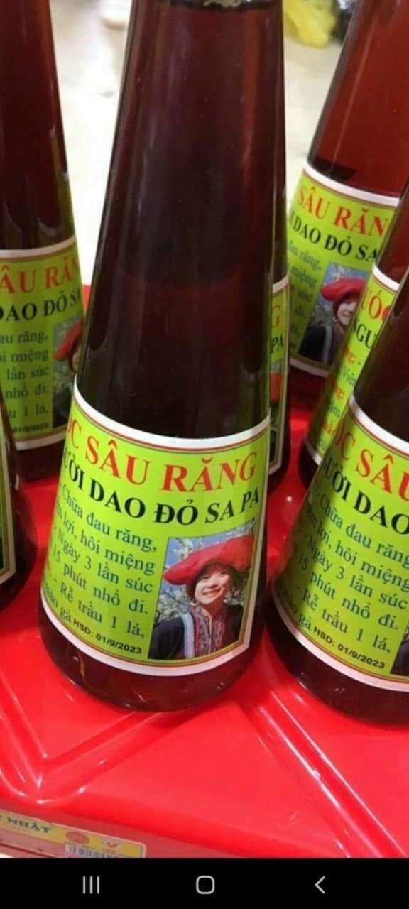 sâu răng dân tộc dao đỏ