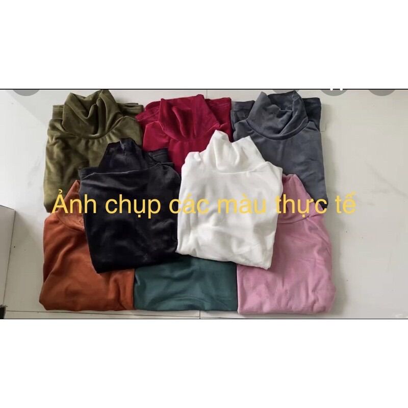 Áo giữ nhiệt nhung siêu ấm