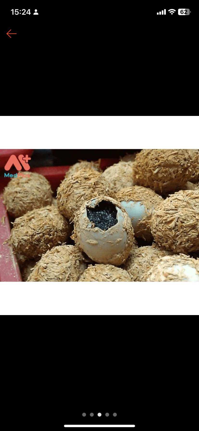 Trứng vịt Bắc thảo (combo 6 trứng)