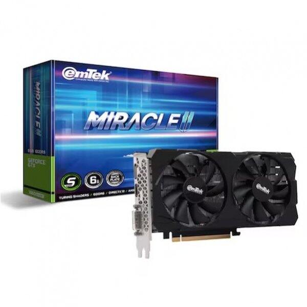Emtek | Emtek Geforce Gtx 1660 Super Miracle Ii D6 6Gb Giá 7,382,250 Đồng*Miễn phí vận chuyển