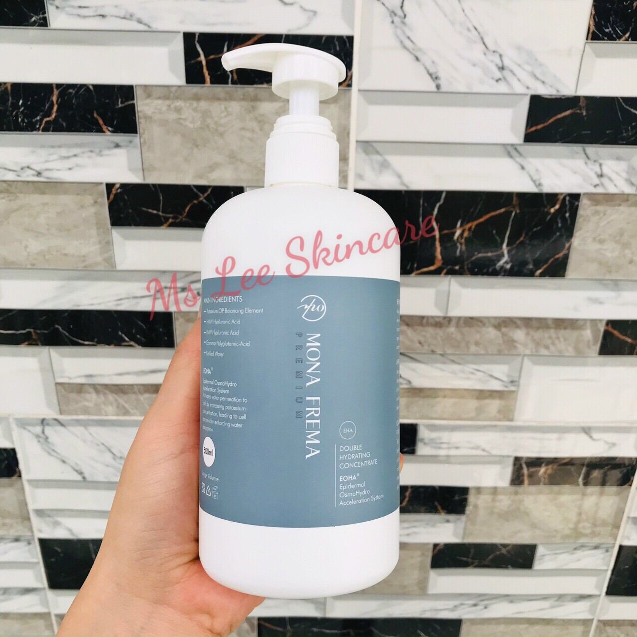Serum cấp nước phục hồi da Mona Frema EHA Double Hydrating Concentrate