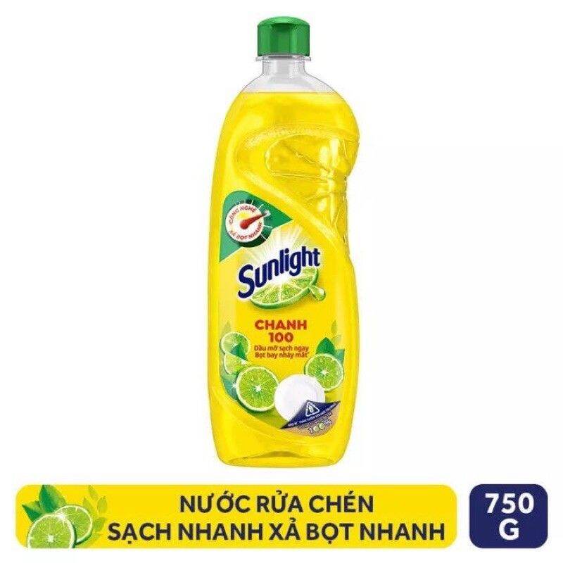 Nước rửa chén Sunlight Chanh mới 750ml