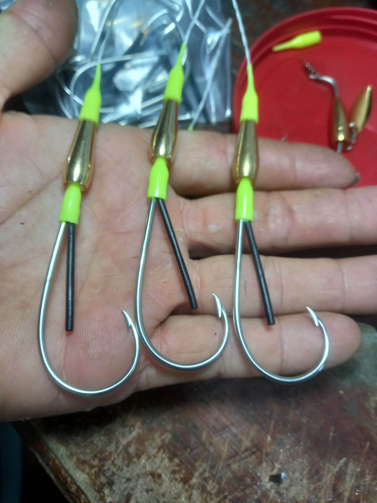 lưỡi câu cá lóc combo ba cái 160k siêu đẹp
