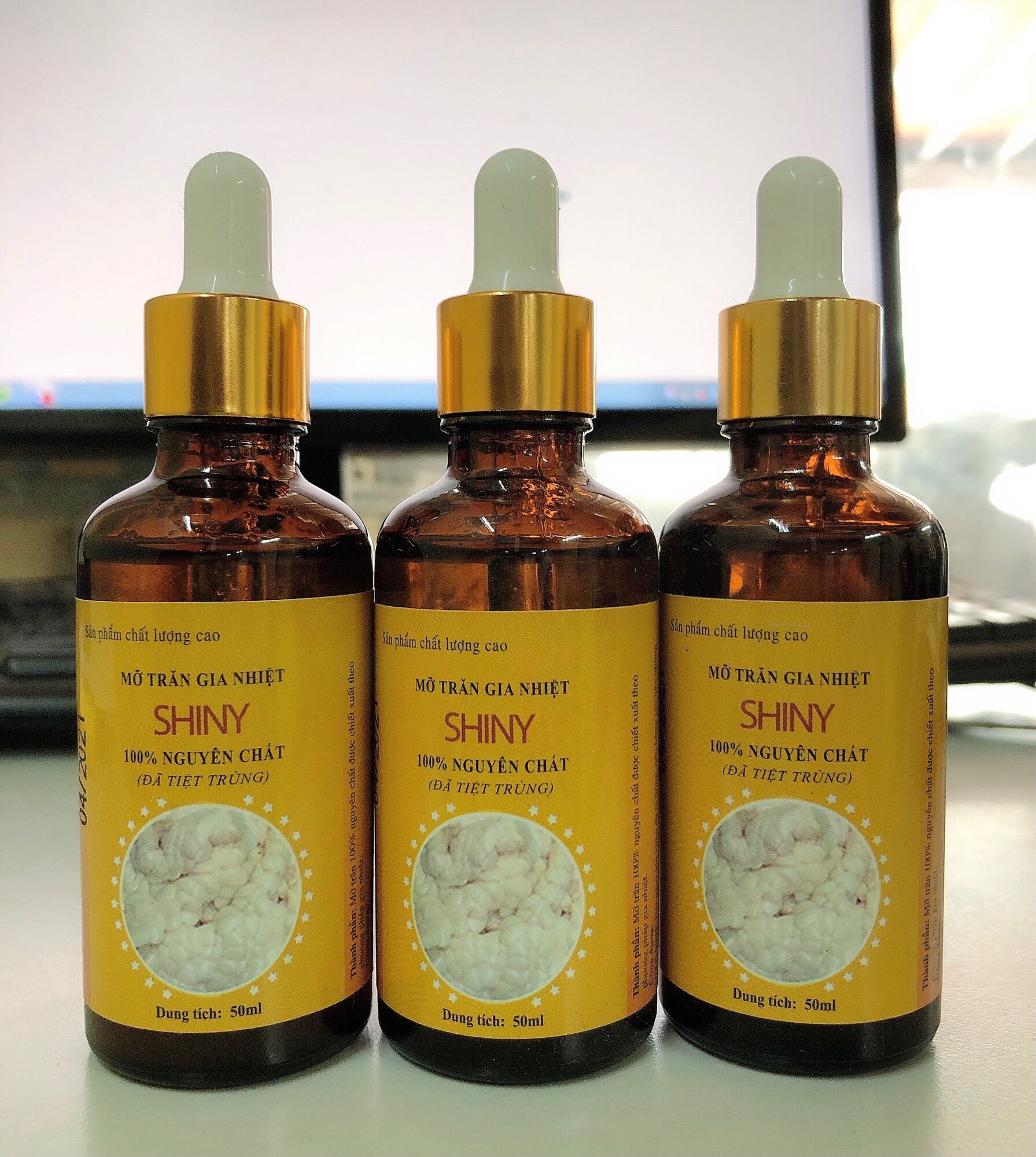 Combo 2 lọ Mỡ Trăn Nguyên Chất 100% 50ml .