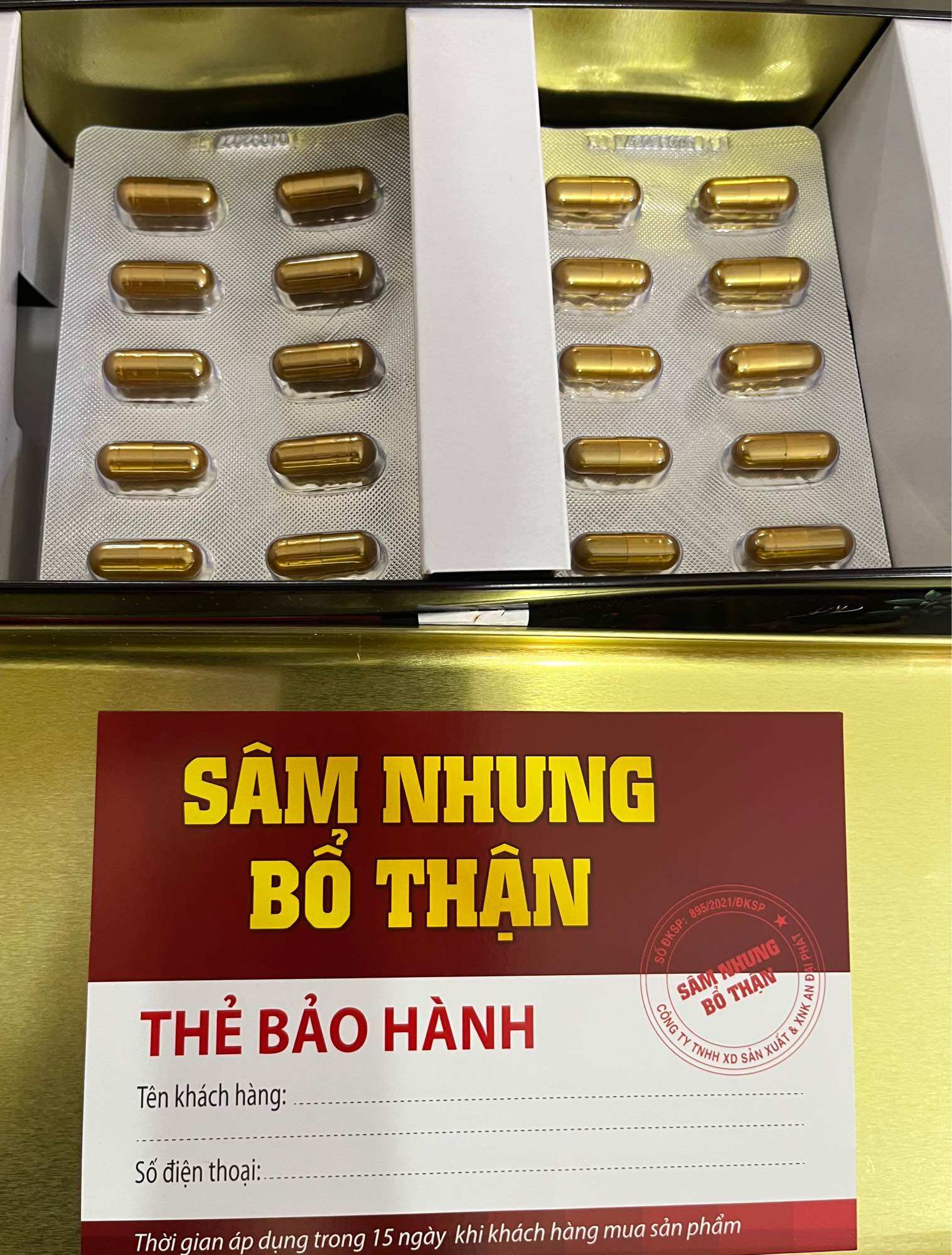 SÂM NHUNG BỔ THẬN