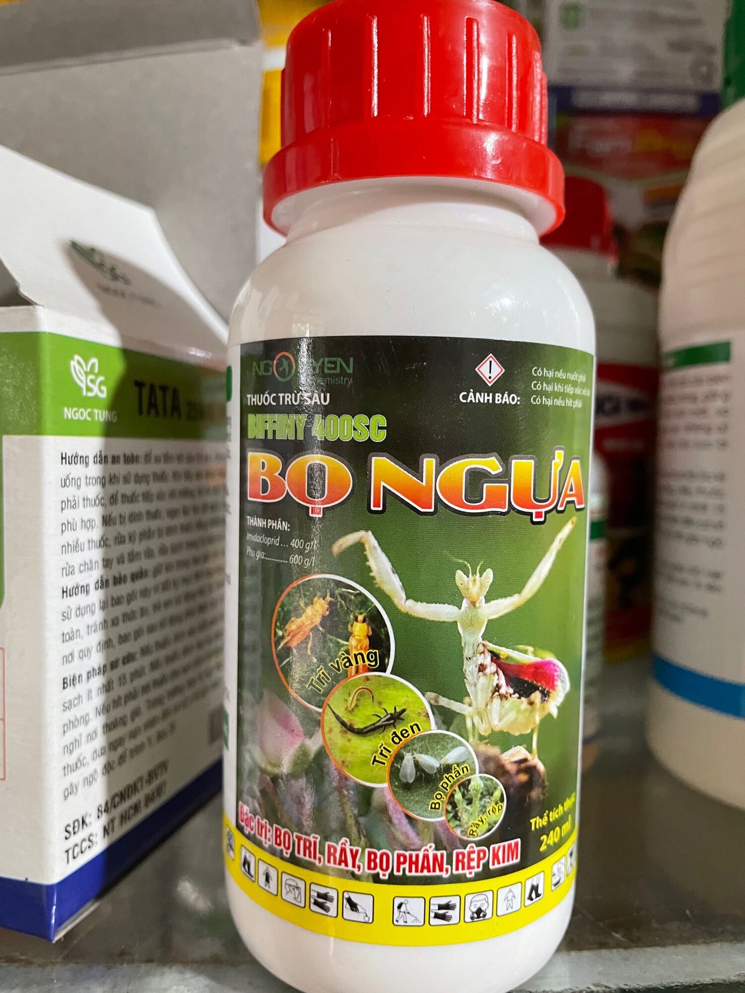 Thuốc trừ sâu BIFINI 400SC Chai 240ml diệt bọ trĩ rệp sáp rệp muội rệp dưa rệp kim rầy nâu rầy xanh 