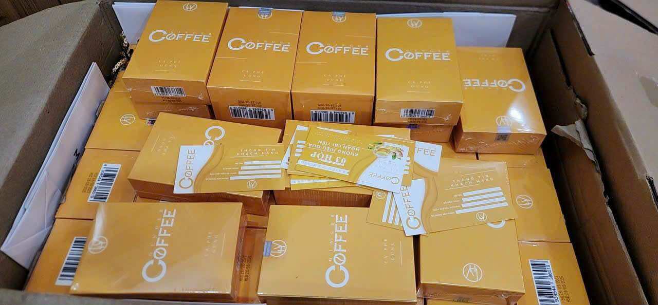 Cà phê gừng giảm cân Ginger Coffee hộp 20 gói