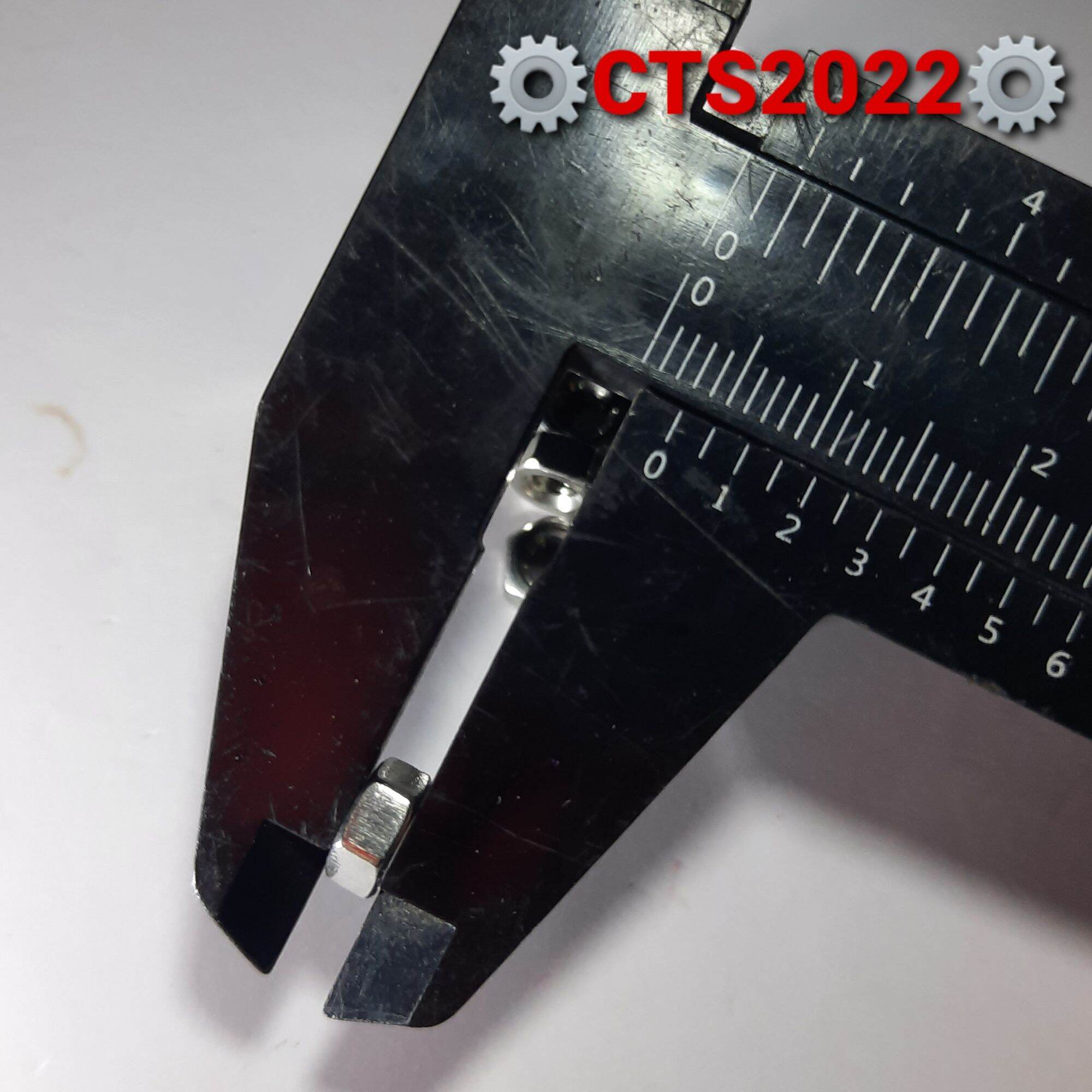 2 Con đai ốc (tán) M4 inox 304