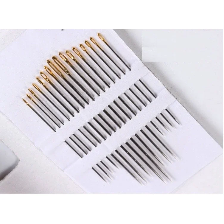 set 16 cây kim may đồ, thêu tranh cao cấp đủ size