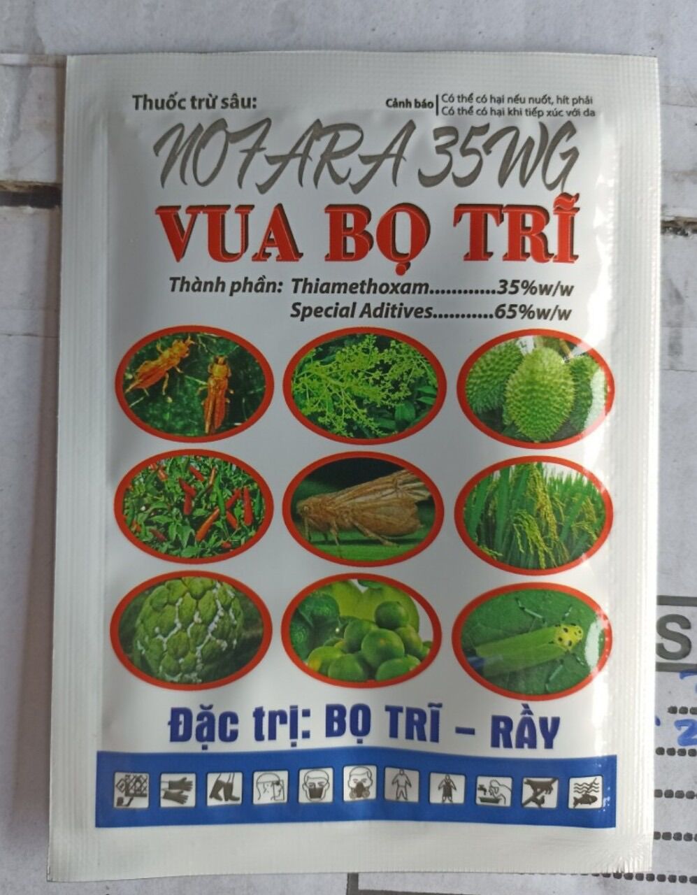 VUA BỌ TRĨ diệt ngay bọ trĩ rầy rệp sáp ruồi vàng bọ nhảy bọ cánh cứng muỗi hành gói 12gr dùng cho 16-25 lít nước