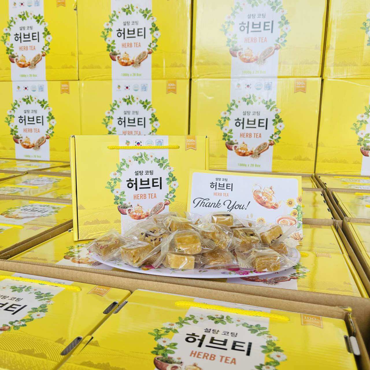 Trà Hoa Cúc Đường Phèn Mix vị HERB TEA