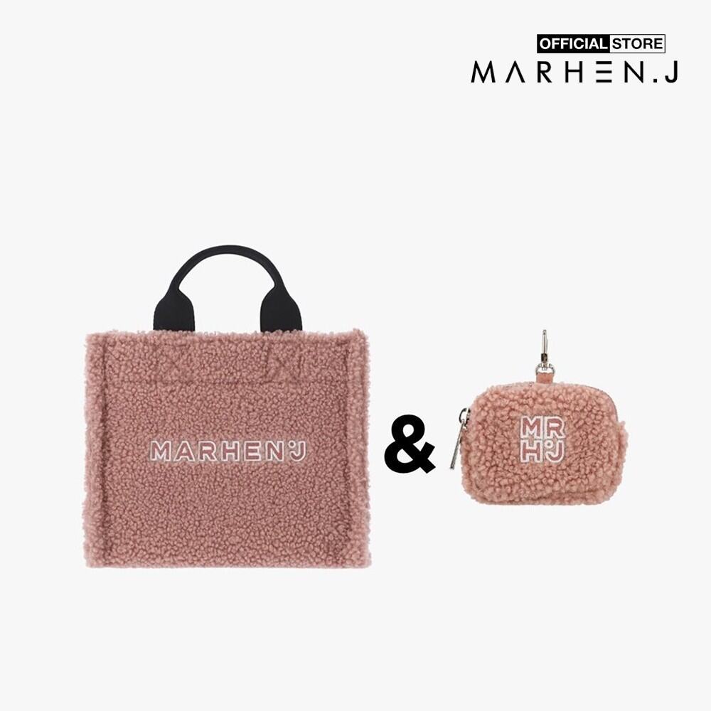 Marhen.J - Túi xách nữ phom chữ nhật MewMew MJ22DMWCNST-IP